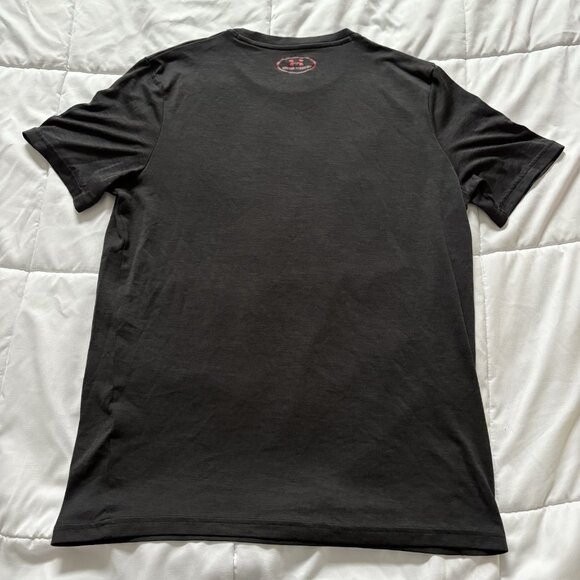 Under Armour T Shirt Tee Mens Size Small Graphic Sportswear Black Short Sleeve - Picture 6 of 8